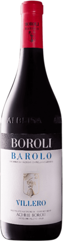 93,95 € Envío gratis | Vino tinto Boroli Villero D.O.C.G. Barolo Italia Nebbiolo Botella 75 cl