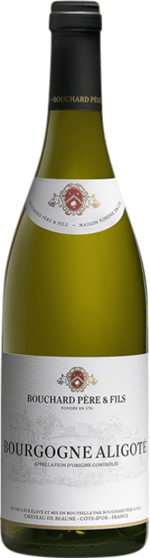 13,95 € Envio grátis | Vinho branco Bouchard Père Blanc A.O.C. Bourgogne Aligoté França Aligoté Garrafa 75 cl