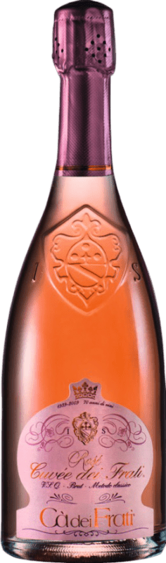 29,95 € Kostenloser Versand | Rosé Sekt Cà dei Frati Frati Cuvée, Rosé I.G.T. Lombardia Italien Sangiovese, Barbera, Marzemino, Groppello Flasche 75 cl