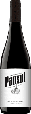 22,95 € Envío gratis | Vino Tinto Can Leandro Panxut D.O. Valencia Comunidad Valenciana España Bonicaire 75 cl