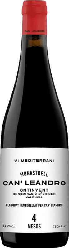 13,95 € Envoi gratuit | Vin Rouge Can Leandro 4 Meses D.O. Valencia Communauté valencienne Espagne Garnacha — Grenache, Monastrell Bouteille 75 cl