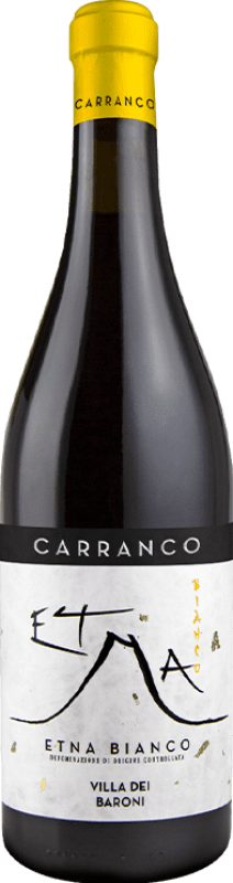 34,95 € Envío gratis | Vino blanco Carranco Villa dei Baroni Bianco D.O.C. Etna Italia Carricante Botella 75 cl