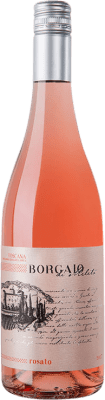 15,95 € 免费送货 | 玫瑰酒 Castello di Meleto Borgaio Rosato I.G.T. Toscana 意大利 Sangiovese 瓶子 75 cl