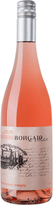 9,95 € Free Shipping | Rosé wine Castello di Meleto Borgaio Rosato I.G.T. Toscana Italy Sangiovese Bottle 75 cl