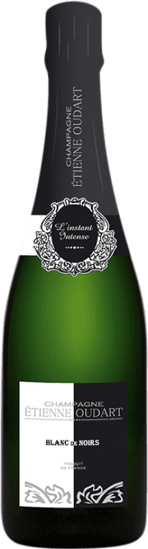 38,95 € Kostenloser Versand | Weißer Sekt Étienne Oudart Blanc de Noirs A.O.C. Champagne Frankreich Pinot Noir — Spätburgunder, Pinot Meunier — Schwarzriesling Flasche 75 cl