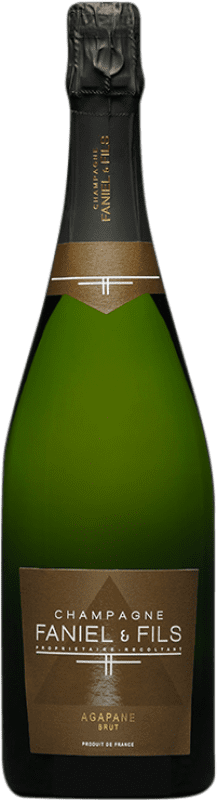 25,95 € Envio grátis | Espumante Branco Faniel Agapane Brut — Bruto A.O.C. Champagne França Pinot Noir, Pinot Meunier 75 cl