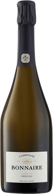 47,95 € Envío gratis | Espumoso blanco Bonnaire Grand Cru Prestige Blanc de Blancs A.O.C. Champagne Francia Chardonnay Botella 75 cl