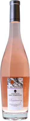 18,95 € Kostenloser Versand | Rosé-Wein Château des Ferrages Roumery A.O.C. Côtes de Provence Frankreich Syrah, Grenache, Cinsault, Clairette Blanche, Rolle Flasche 75 cl