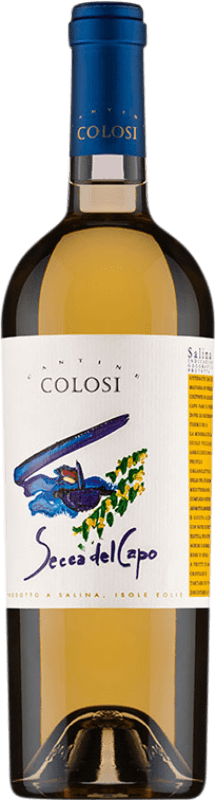 15,95 € Kostenloser Versand | Weißwein Colosi Secca del Capo I.G.T. Salina Italien Malvasía Flasche 75 cl
