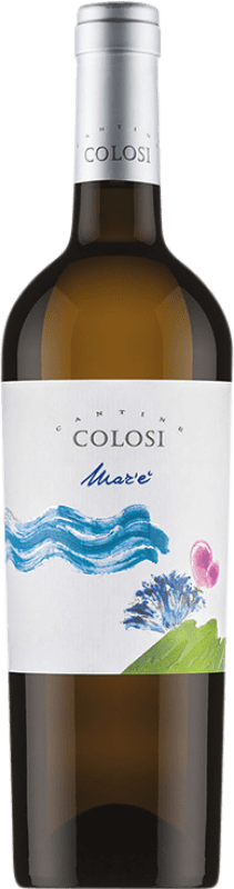 13,95 € Envio grátis | Vinho branco Colosi Mar'è Bianco I.G.T. Terre Siciliane Itália Catarratto, Inzolia Garrafa 75 cl