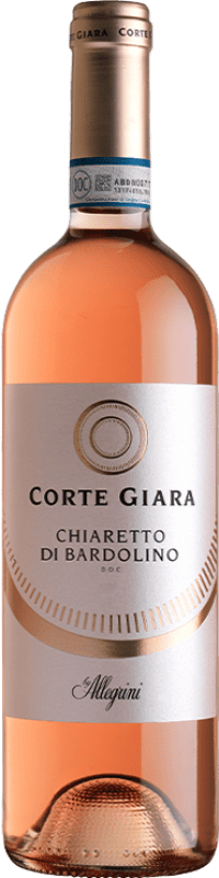 12,95 € 免费送货 | 玫瑰酒 Corte Giara Chiaretto D.O.C. Bardolino 意大利 Corvina, Rondinella, Molinara 瓶子 75 cl