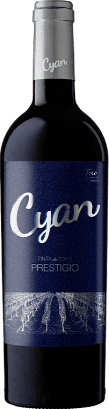 42,95 € Free Shipping | Red wine Cyan Prestigio Reserve D.O. Toro Spain Bottle 75 cl