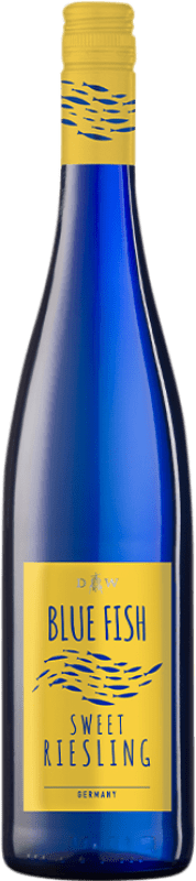 7,95 € Kostenloser Versand | Weißwein Die Weinmacher Blue Fish Sweet Q.b.A. Pfälz Deutschland Riesling Flasche 75 cl
