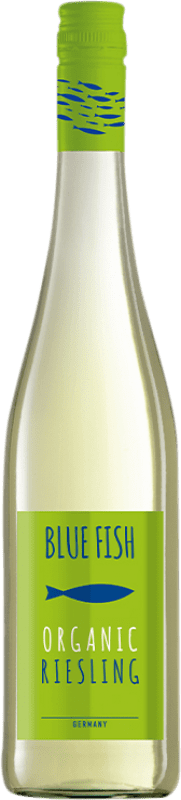 8,95 € 免费送货 | 白酒 Die Weinmacher Blue Fish Organic Q.b.A. Pfälz 德国 Riesling 瓶子 75 cl