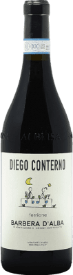 27,95 € Free Shipping | Red wine Diego Conterno Ferrione D.O.C. Barbera d'Alba Italy Barbera Bottle 75 cl