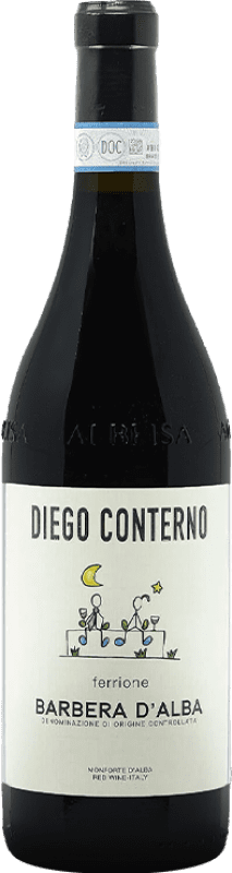 27,95 € Free Shipping | Red wine Diego Conterno Ferrione D.O.C. Barbera d'Alba Italy Barbera Bottle 75 cl