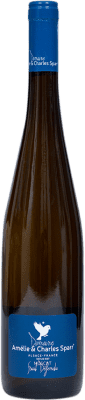 29,95 € Envío gratis | Vino Blanco Amélie & Charles Sparr Fruit Défendu Muscat A.O.C. Alsace Francia Moscato 75 cl