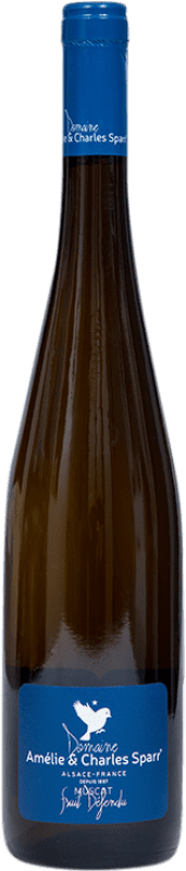 29,95 € Envío gratis | Vino Blanco Amélie & Charles Sparr Fruit Défendu Muscat A.O.C. Alsace Francia Moscato 75 cl