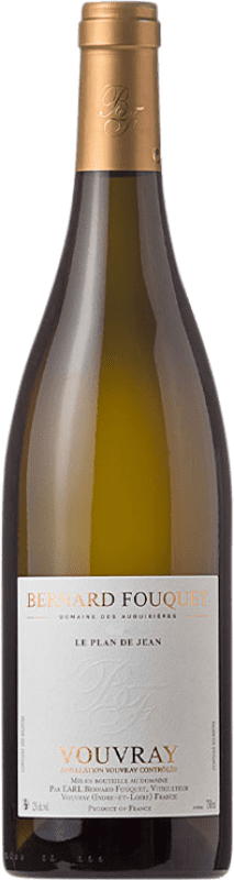 18,95 € Envío gratis | Vino blanco Domaine des Aubuisières Le Plan de Jean A.O.C. Vouvray Francia Chenin Blanco Botella 75 cl