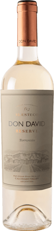 21,95 € Envoi gratuit | Vin blanc El Esteco Don David Réserve I.G. Valle de Cafayate Argentine Torrontés Bouteille 75 cl