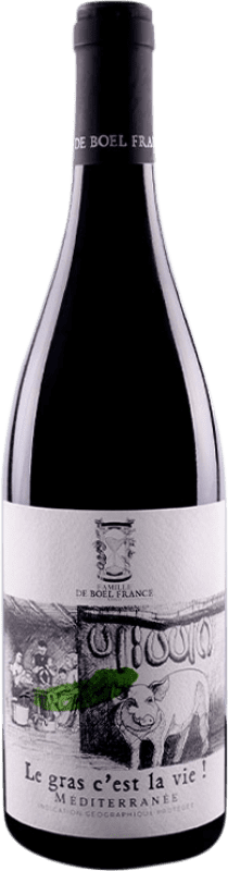 10,95 € Envoi gratuit | Vin rouge Famille de Boel Le Gras C'est la Vie Méditerranée France Grenache, Carignan, Caladoc Bouteille 75 cl