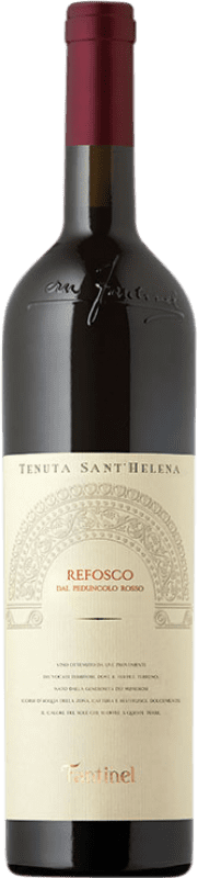12,95 € Бесплатная доставка | Красное вино Fantinel Tenuta Sant'Helena Peduncolo Rosso I.G.T. Trevenezie Италия Refosco бутылка 75 cl