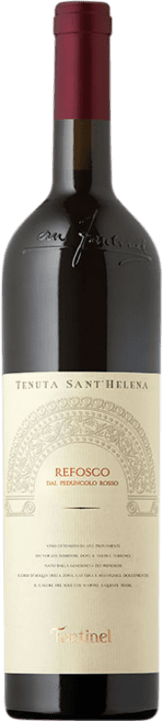 12,95 € Free Shipping | Red wine Fantinel Tenuta Sant'Helena Peduncolo Rosso I.G.T. Trevenezie Italy Refosco Bottle 75 cl