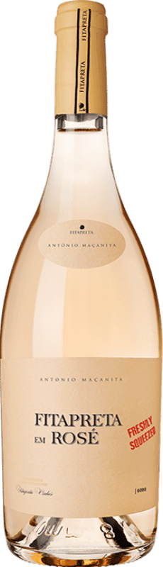 13,95 € Envío gratis | Vino rosado Fitapreta Rosé I.G. Alentejo Portugal Touriga Nacional, Aragonez, Castelão Botella 75 cl