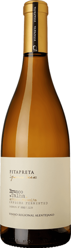 29,95 € 免费送货 | 白酒 Fitapreta Branco de Talha I.G. Alentejo 葡萄牙 Grenache Tintorera, Trincadeira, Fernăo Pires, Roupeiro 瓶子 75 cl