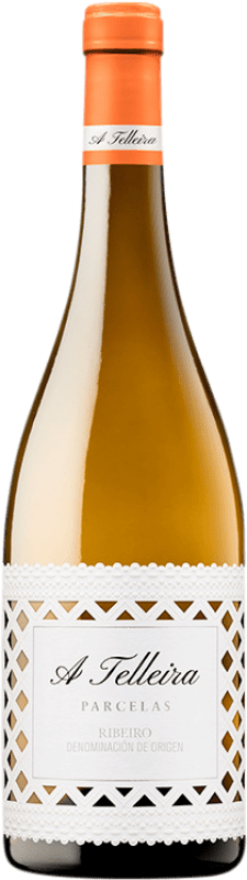 15,95 € 免费送货 | 白酒 Genus de Vinum A Telleira Parcelas D.O. Ribeiro 西班牙 Godello, Treixadura 瓶子 75 cl