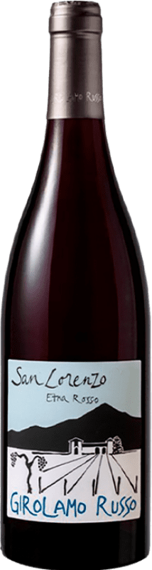 132,95 € Spedizione Gratuita | Vino rosso Girolamo Russo San Lorenzo Rosso D.O.C. Etna Italia Nerello Mascalese, Nerello Cappuccio Bottiglia 75 cl