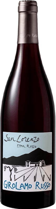 132,95 € Envío gratis | Vino tinto Girolamo Russo San Lorenzo Rosso D.O.C. Etna Italia Nerello Mascalese, Nerello Cappuccio Botella 75 cl