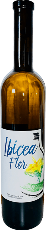14,95 € Бесплатная доставка | Белое вино Ibicea Flor Испания Malvasia — Мальвасия 75 cl
