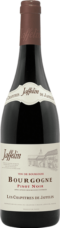 29,95 € Бесплатная доставка | Красное вино Jaffelin Les Chapitres A.O.C. Bourgogne Франция Pinot Black бутылка 75 cl