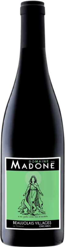 22,95 € Бесплатная доставка | Красное вино Jean Bererd et Fils Domaine de la Madone le Perréon Bio A.O.C. Beaujolais-Villages Beaujolais Франция Gamay бутылка 75 cl
