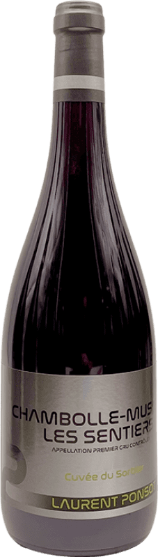 369,95 € Envío gratis | Vino tinto Laurent Ponsot Les Sentiers Cuvée du Sorbier A.O.C. Chambolle-Musigny Francia Pinot Negro Botella 75 cl