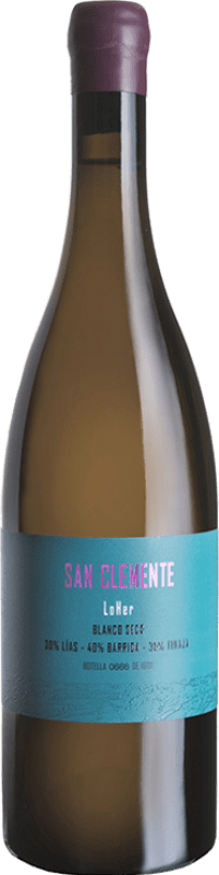 43,95 € Kostenloser Versand | Weißwein LoHer San Clemente Blanco D.O. Tacoronte-Acentejo Spanien Malvasía, Baboso Schwarz, Vijariego Weiß, Marmajuelo Flasche 75 cl