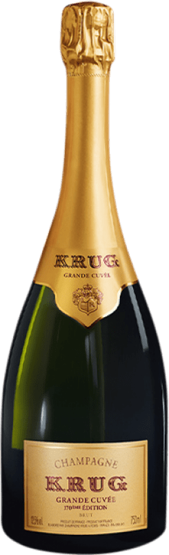 395,95 € Envoi gratuit | Vin Mousseux Blanc Krug Nº 170 Grande Cuvée, Édition Limitée A.O.C. Champagne France Pinot Noir, Chardonnay, Pinot Meunier Bouteille 75 cl