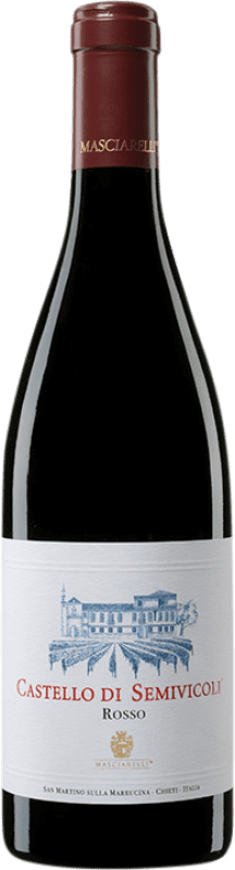 26,95 € Free Shipping | Red Wine Masciarelli Castello di Semivicoli I.G.T. Terre di Chieti Italy Merlot, Cabernet Sauvignon, Montepulciano Bottle 75 cl