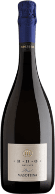 25,95 € 免费送货 | 白起泡酒 Masottina RDO Ponente 香槟 D.O.C.G. Prosecco di Conegliano-Valdobbiadene 意大利 Glera 瓶子 75 cl