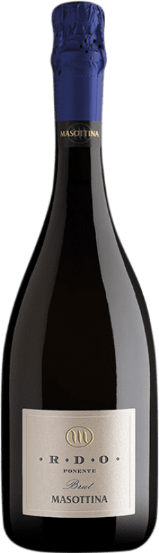 19,95 € Envío gratis | Espumoso blanco Masottina RDO Ponente Brut D.O.C.G. Prosecco di Conegliano-Valdobbiadene Italia Glera Botella 75 cl