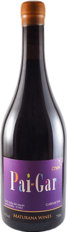 32,95 € Envio grátis | Vinho tinto Maturana Pai-Gar I.G. Valle del Maule Chile Garrafa 75 cl