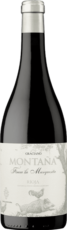 39,95 € 免费送货 | 红酒 Montaña Finca la Marquesita D.O.Ca. Rioja 西班牙 Graciano 瓶子 75 cl