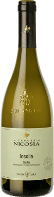 16,95 € Envoi gratuit | Vin blanc Nicosia Fondo Filara D.O.C. Sicilia Italie Insolia Bouteille 75 cl