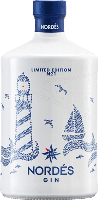 35,95 € Spedizione Gratuita | Gin Atlantic Galician Nordés Gin Limited Edition Nº 1 Spagna Bottiglia 70 cl