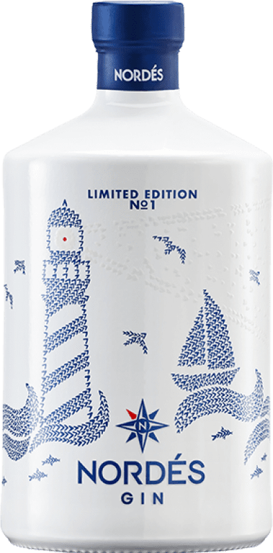 35,95 € Spedizione Gratuita | Gin Atlantic Galician Nordés Gin Limited Edition Nº 1 Spagna Bottiglia 70 cl