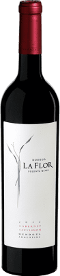 31,95 € Kostenloser Versand | Rotwein Pulenta La Flor I.G. Mendoza Argentinien Cabernet Sauvignon Flasche 75 cl