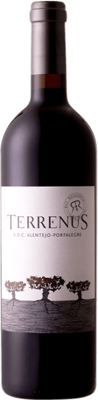 16,95 € Free Shipping | Red wine Rui Reguinga Terrenus I.G. Alentejo Alentejo Portugal Grenache Tintorera, Aragonez, Trincadeira Bottle 75 cl