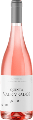 11,95 € Free Shipping | Rosé Wine Rui Reguinga Quinta de Vale Veados Rosé D.O.C. Vinho do Tejo Ribatejo Portugal Garnacha — Grenache 75 cl