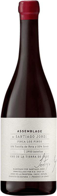 25,95 € 免费送货 | 红酒 The Wine Hunter Finca Los Pinos Assamblage I.G.P. Vino de la Tierra de Cádiz 西班牙 Syrah, Tintilla de Rota 瓶子 75 cl